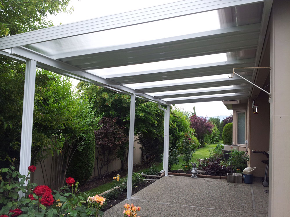 fifty percent skylight patio cover